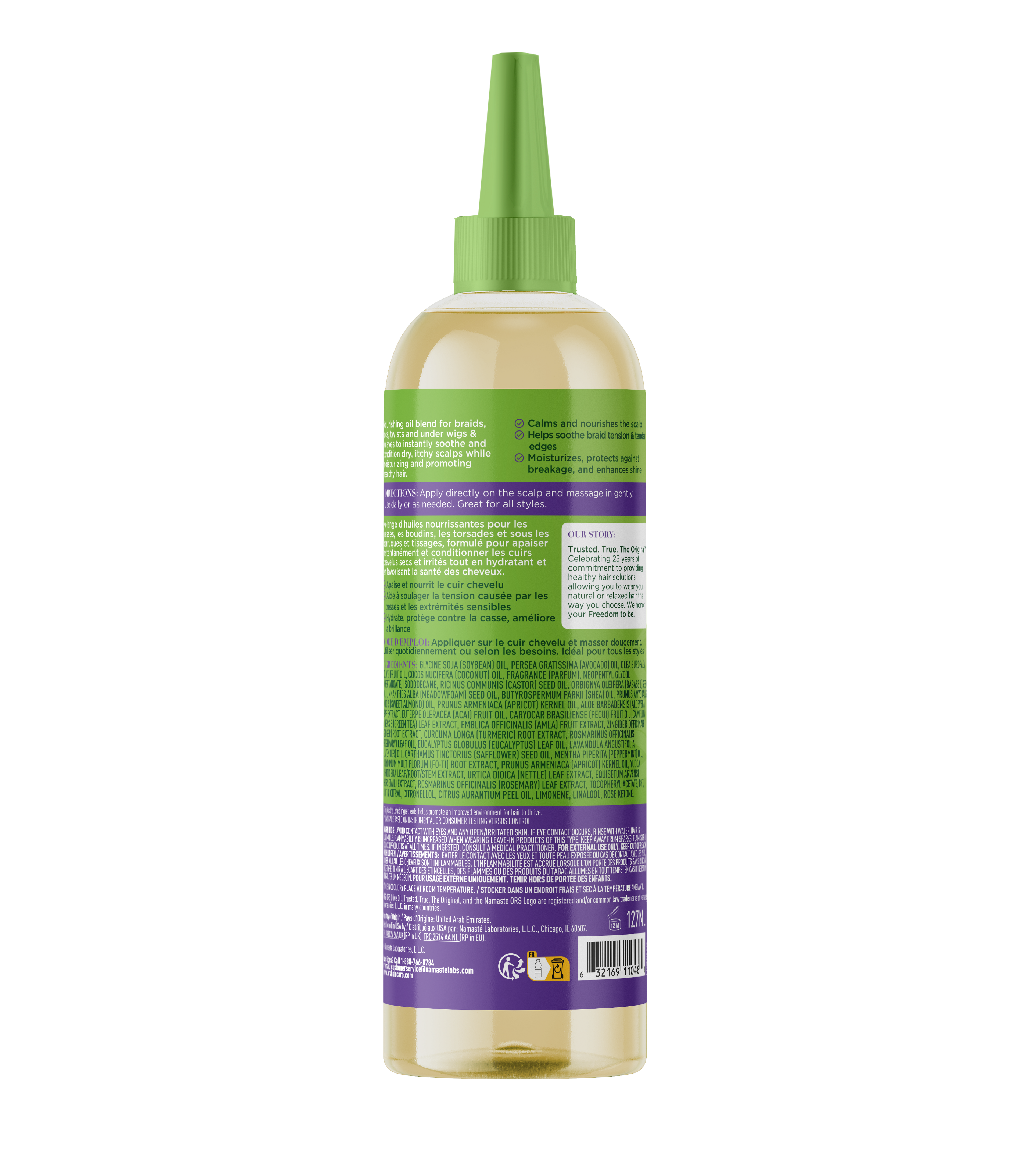 ORS Olive Oil Braidzone Soothing Scalp Oil for Scalp & Nourishment (4.3 oz)