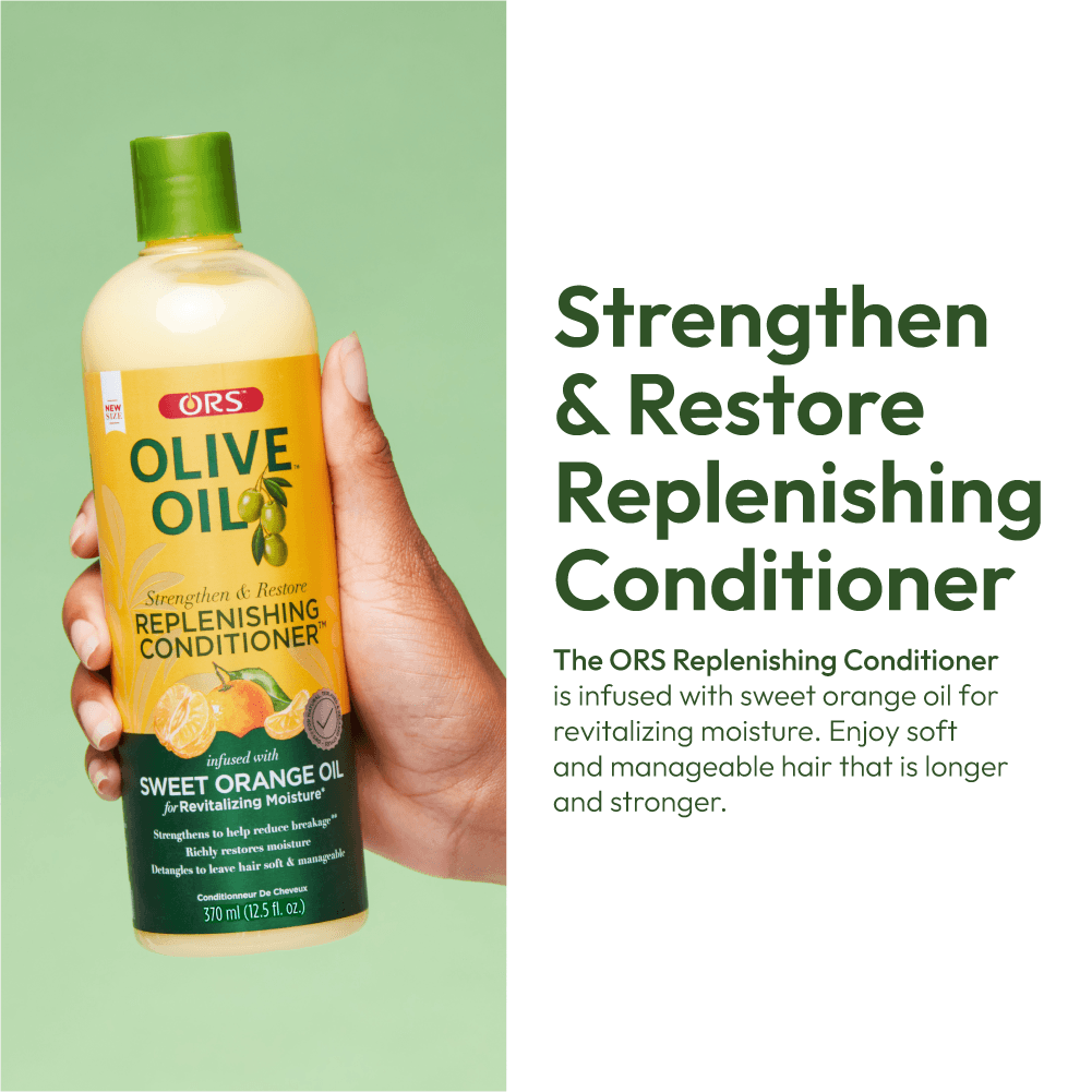 ORS Olive Oil Shampoo & Conditioner for Complete Moisture (12.5 oz) 2-Piece Set