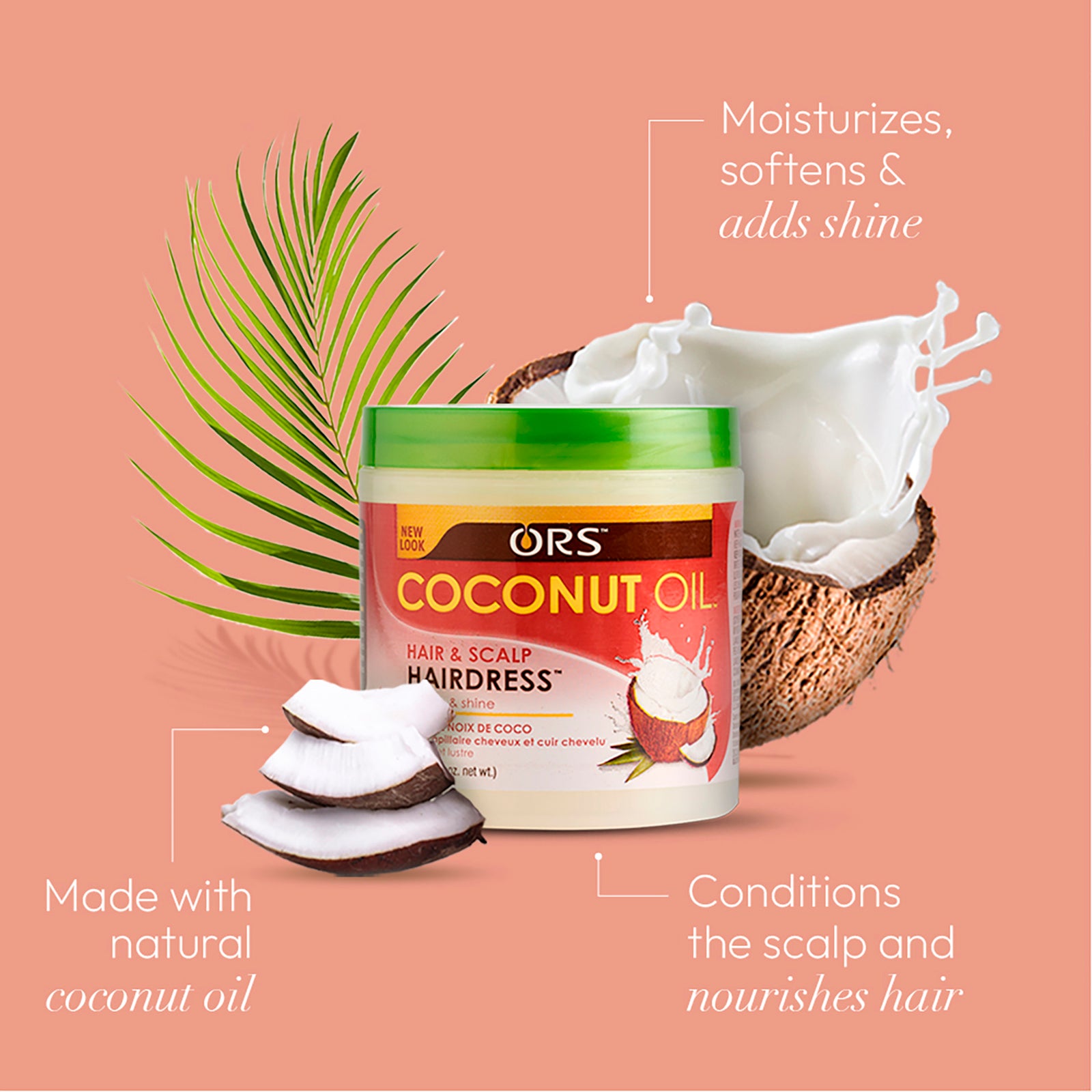 ORS Olive Oil Fortifying Creme & Hair and Scalp Hair Dress 2-Piece Set