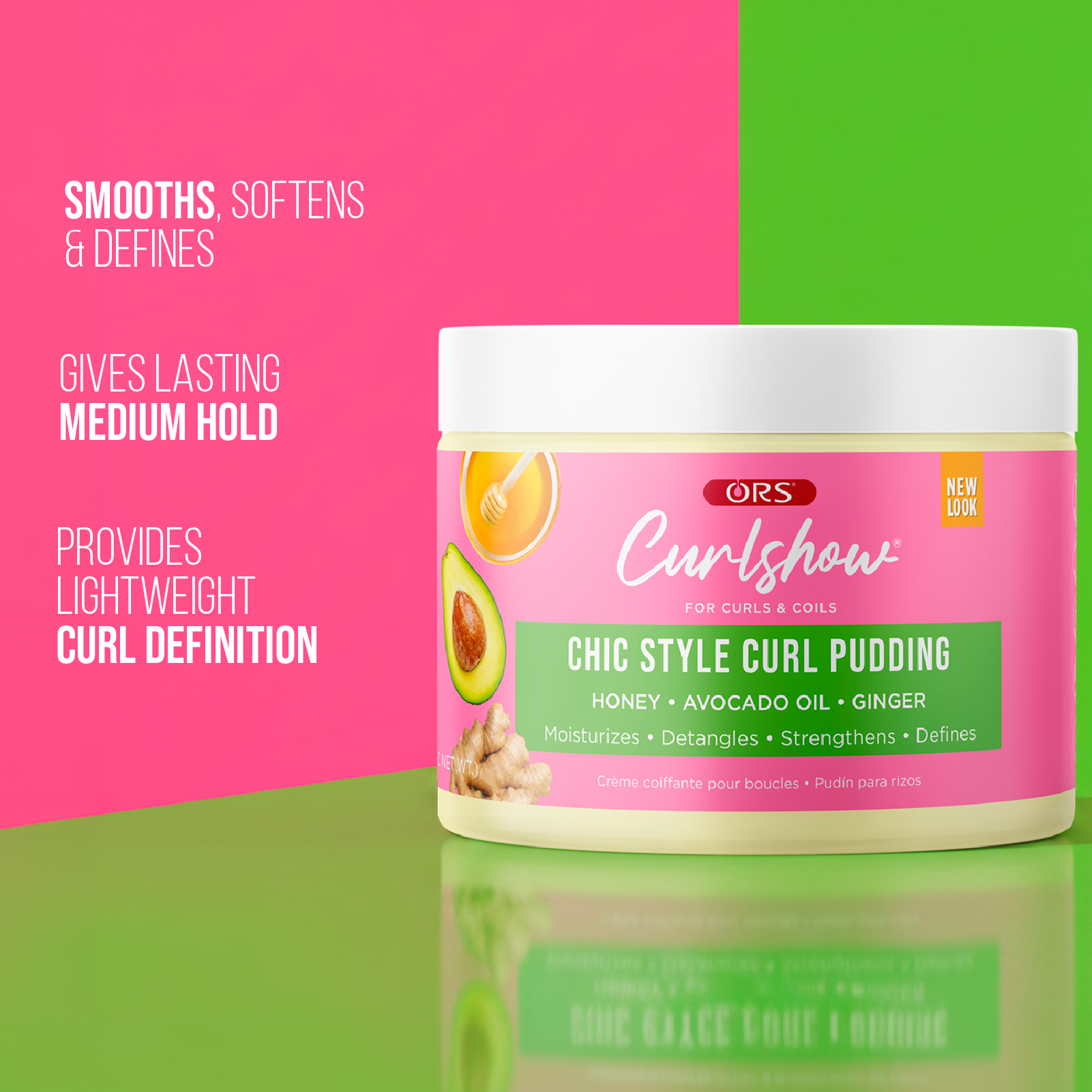 ORS Curlshow Chic Style Curl Pudding for Strength & Moisture (12.0 oz)