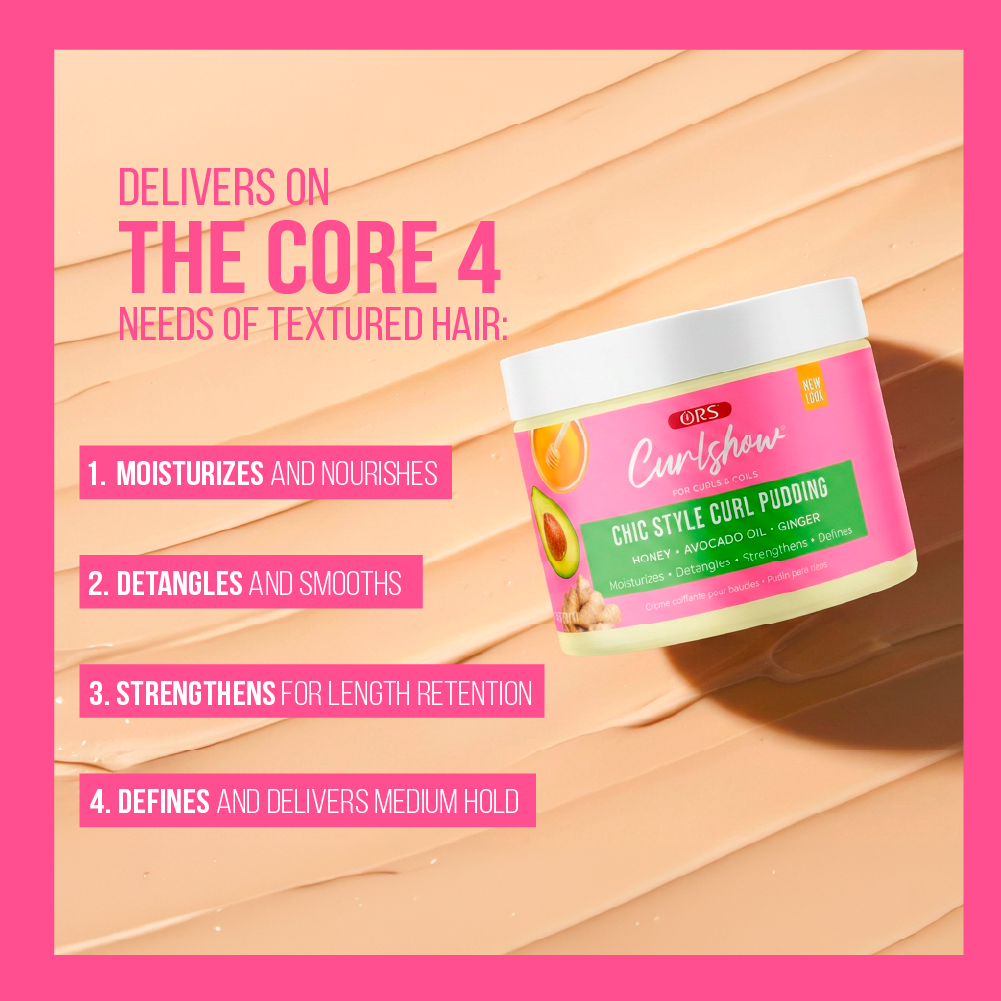 ORS Curlshow Chic Style Curl Pudding for Strength & Moisture (12.0 oz)