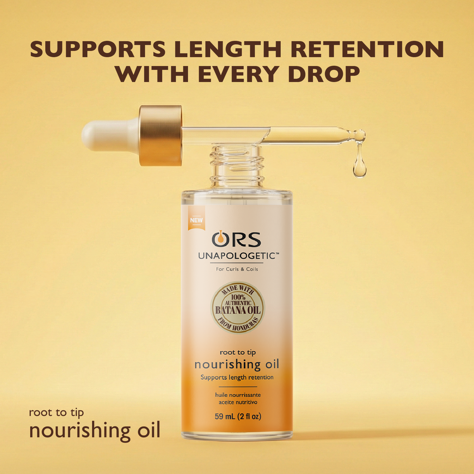 Unapologetic Root to Tip Nourishing Oil (2.0 oz)