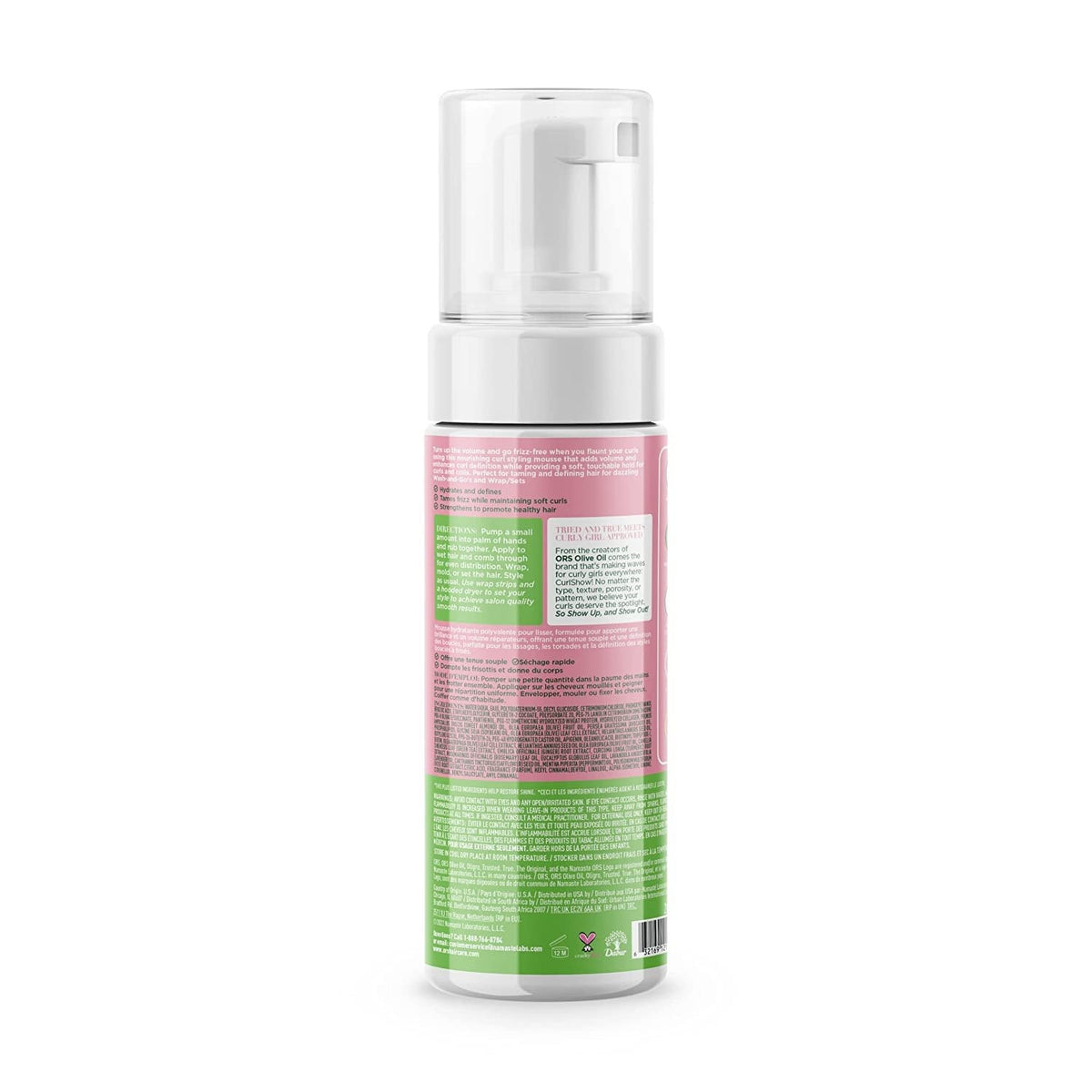 ORS Olive Oil Curlshow Curl Style Mousse for Strength & Length (7.0 oz)