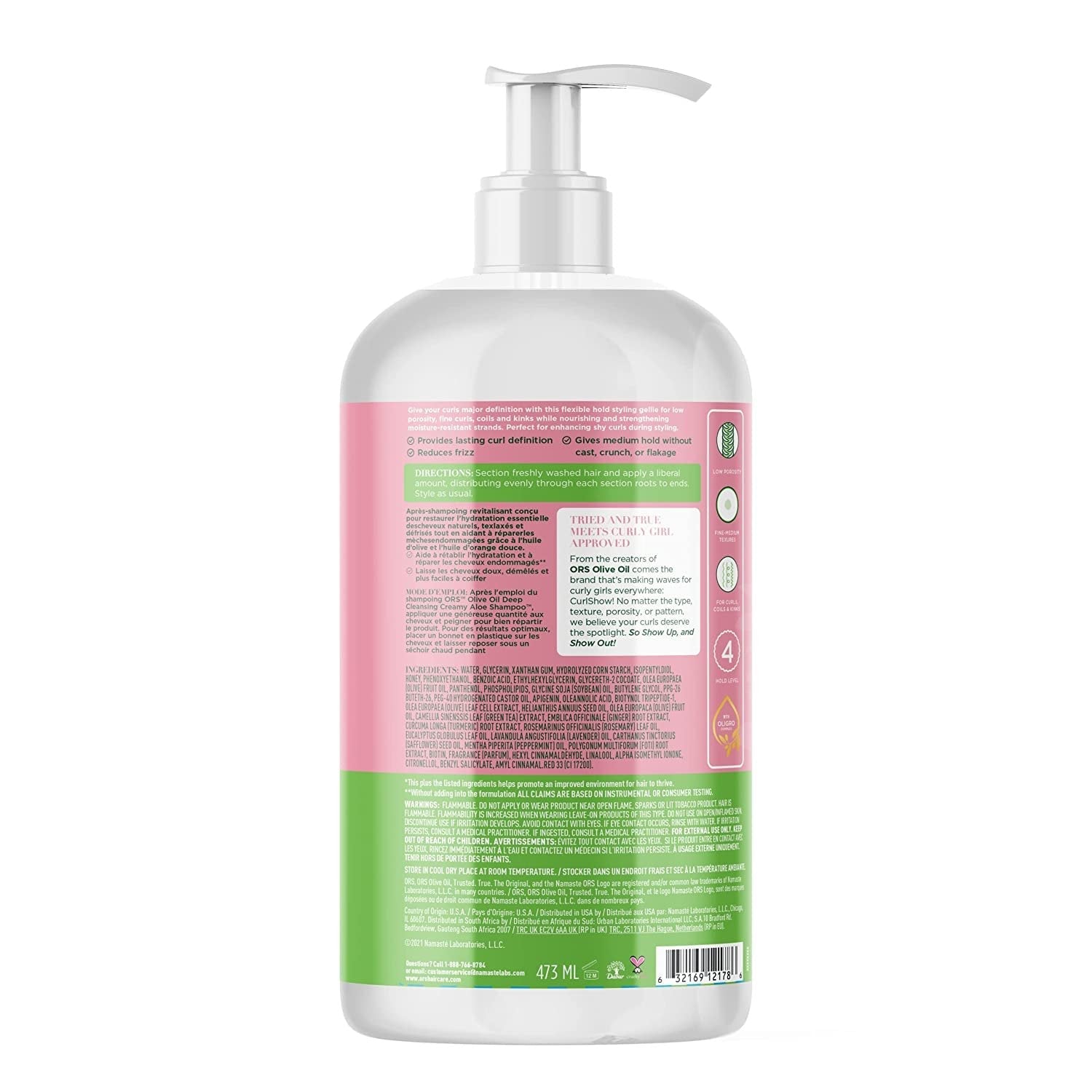 ORS Olive Oil Curlshow Curl Creator for Strength & Length (16.0 oz)