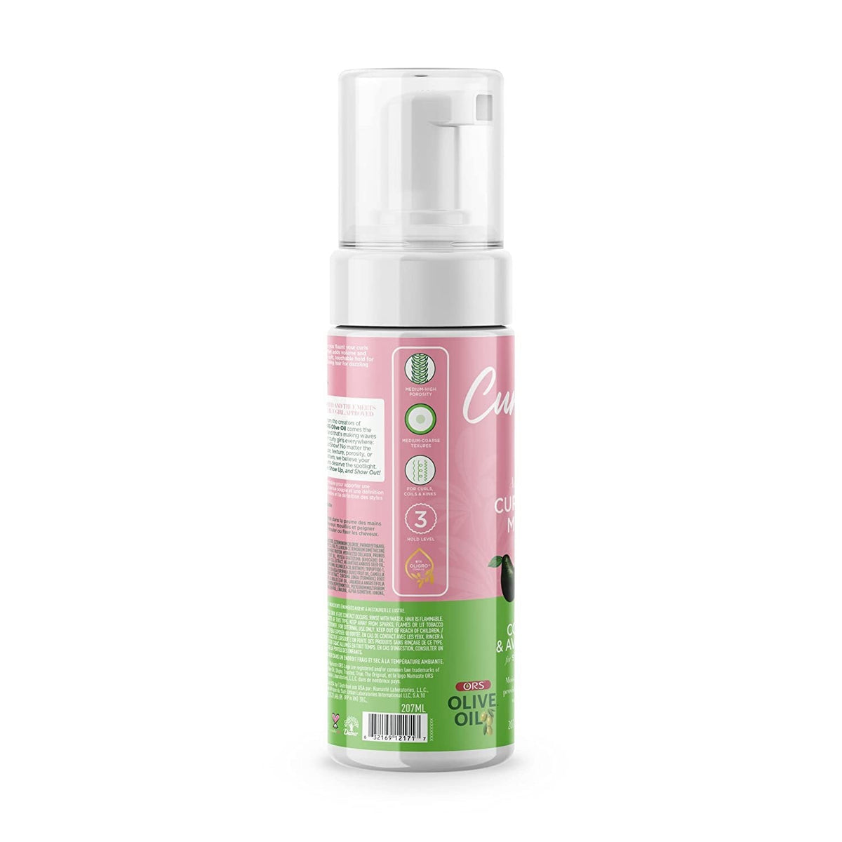 ORS Olive Oil Curlshow Curl Style Mousse for Strength & Length (7.0 oz)