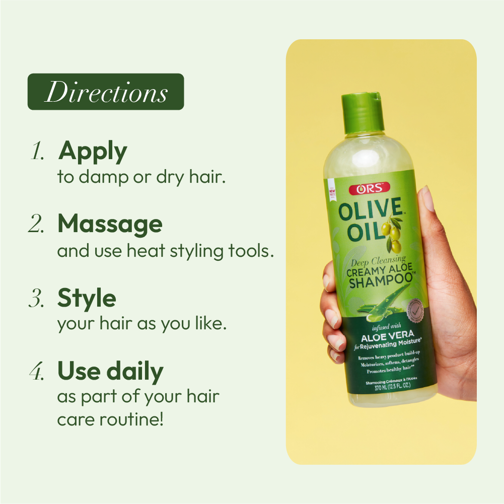 ORS Olive Oil Shampoo, Conditioner &amp; Full Application No-Lyer Relaxer 3-Piece Set