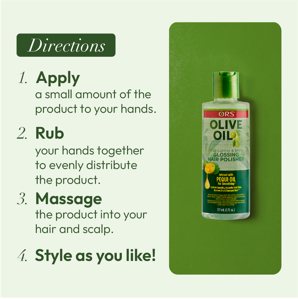 ORS Olive Oil Glossing Hair Polisher &amp; Smooth-N-Hold Pudding 2-Piece Set