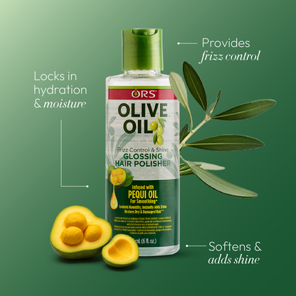 ORS Olive Oil Glossing Hair Polisher &amp; Smooth-N-Hold Pudding 2-Piece Set