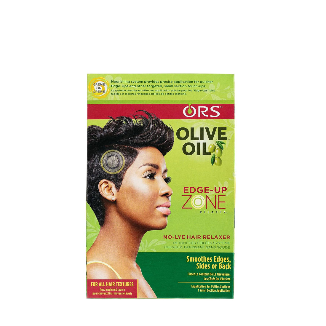 ORS Olive Oil Edge-Up Zone No-Lye Hair Relaxer for All Hair Textures