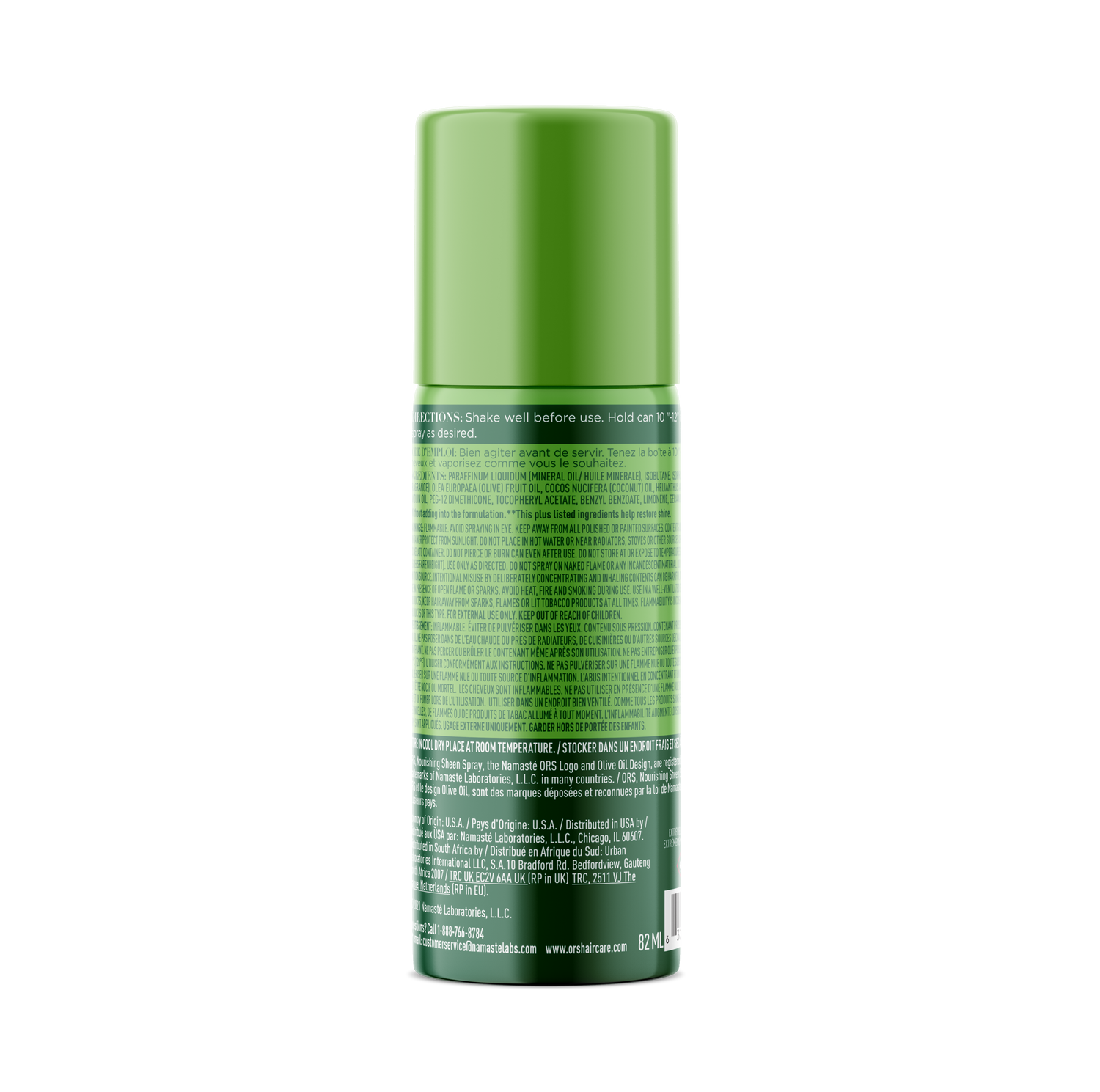 ORS Olive Oil Nourishing Sheen Spray for Restorative Shine (2.0 oz)