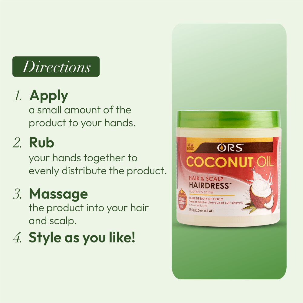 ORS Coconut Oil Hair and Scalp Hairdress (5.5 oz)