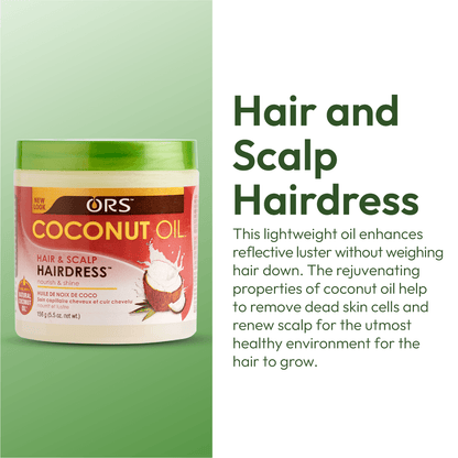 ORS Olive Oil Fortifying Creme &amp; Hair and Scalp Hair Dress 2-Piece Set
