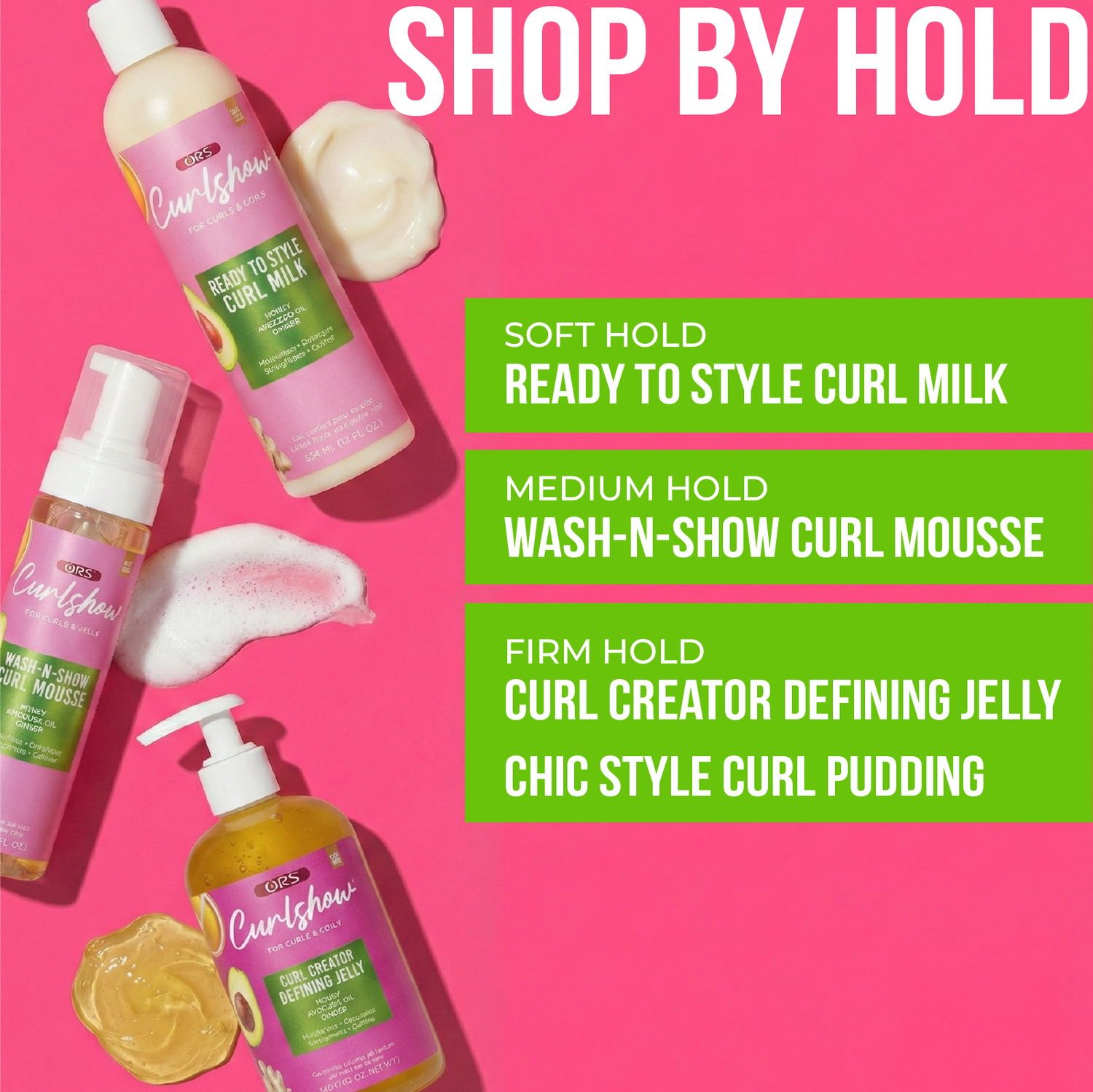 ORS Curlshow Chic Style Curl Pudding for Strength &amp; Moisture (12.0 oz)