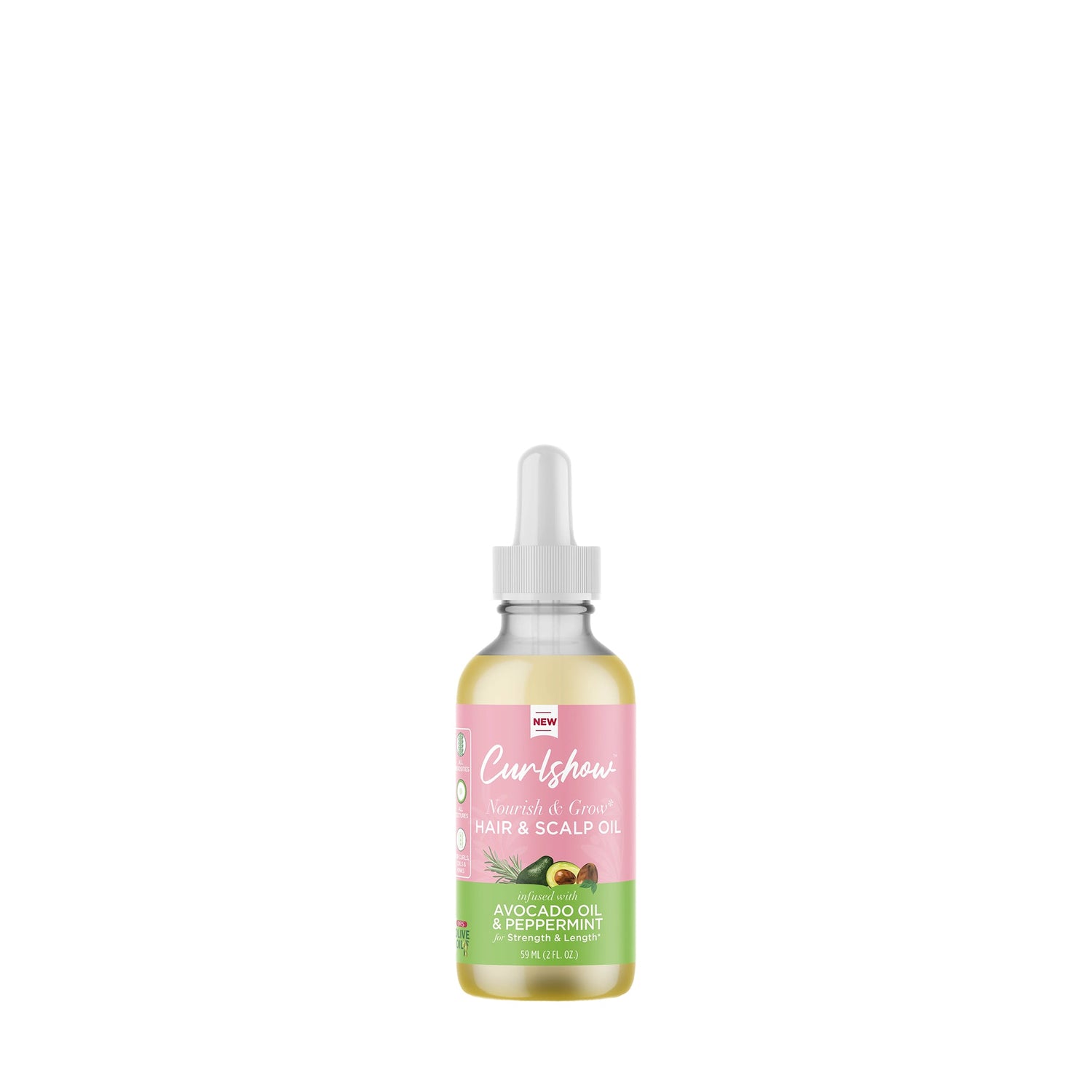 ORS Olive Oil Curlshow Hair &amp; Scalp Oil for Strength &amp; Length (2.0 oz)