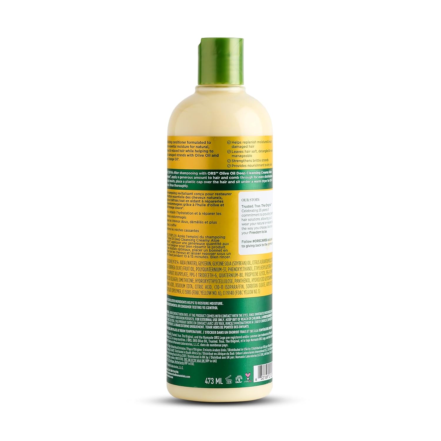 ORS Olive Oil Strengthen and Restore Replenishing Conditioner for Revitalizing Moisture (16.0 oz)