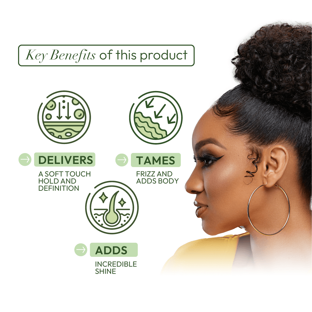 ORS Olive Oil Hair Polisher &amp; Wrap Set Mousse for Smoothing &amp; Restorative Shine 2-Piece Set