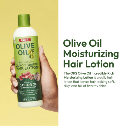 ORS Olive Oil Moisturizing Hair Lotion for Strengthening (12.5 oz)