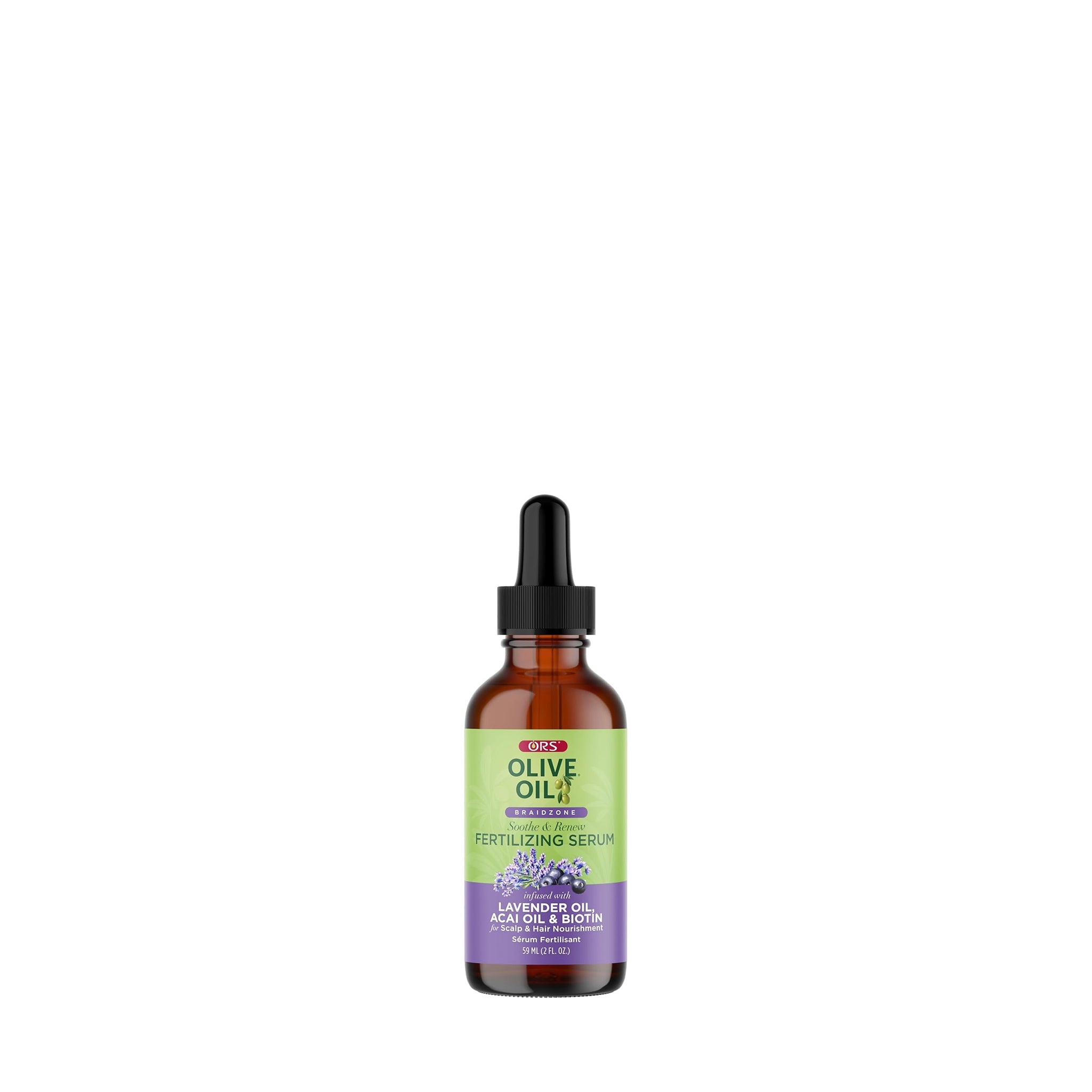 ORS Olive Oil Braidzone Fertilizing Serum for Scalp &amp; Hair Nourishment (2 oz)