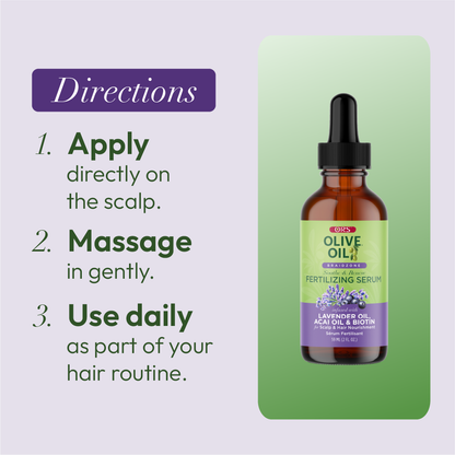 ORS Olive Oil Braidzone Fertilizing Serum for Scalp &amp; Hair Nourishment (2 oz)