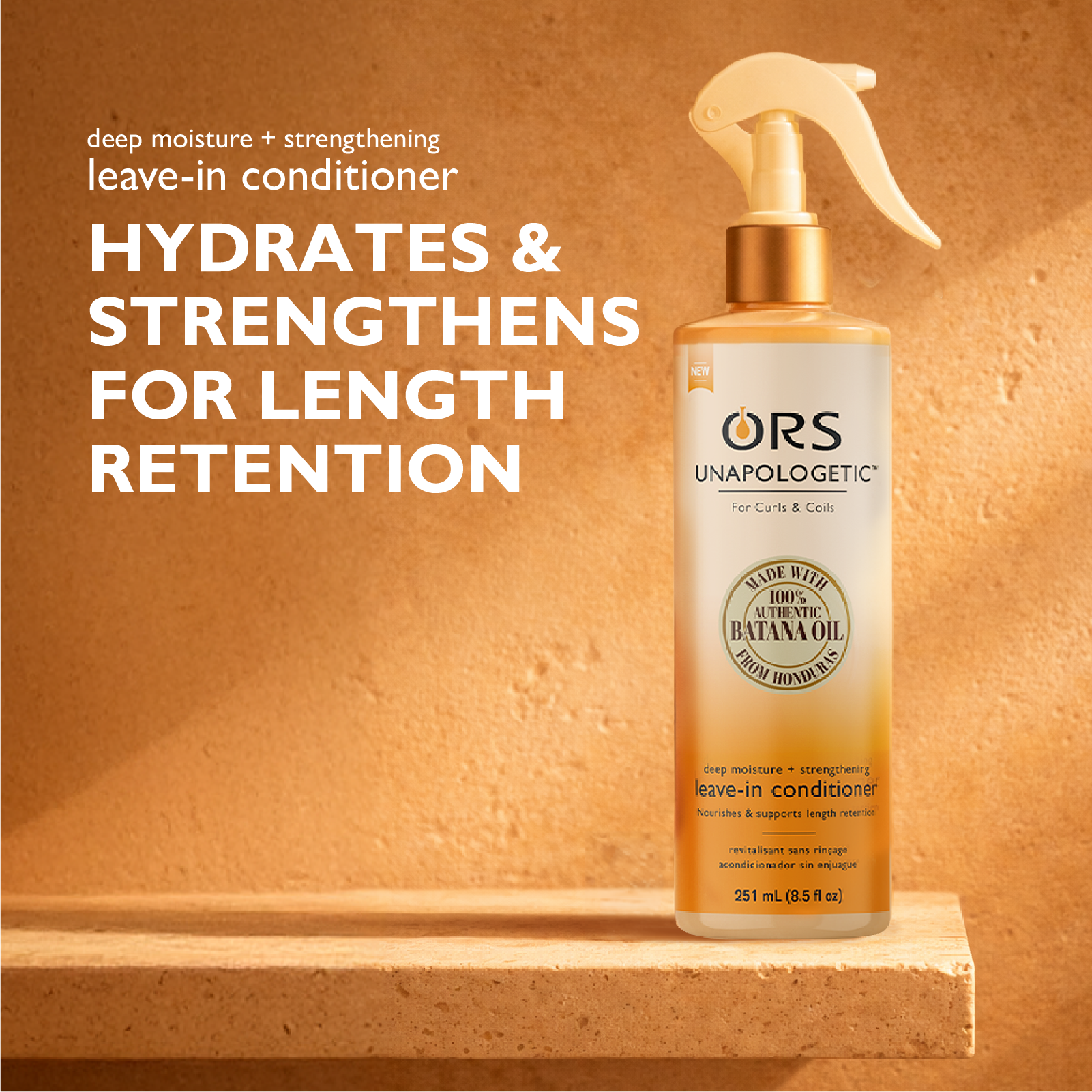 Unapologetic Deep Moisture + Strengthening Leave-In Conditioner (8.5 oz)