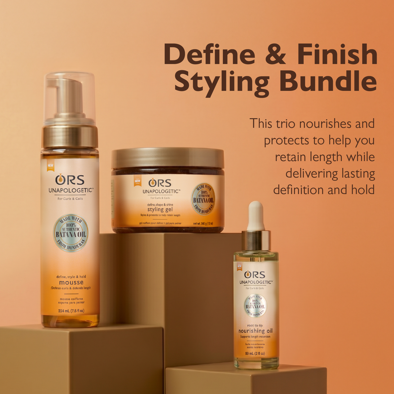 Unapologetic Define &amp; Finish Styling Bundle