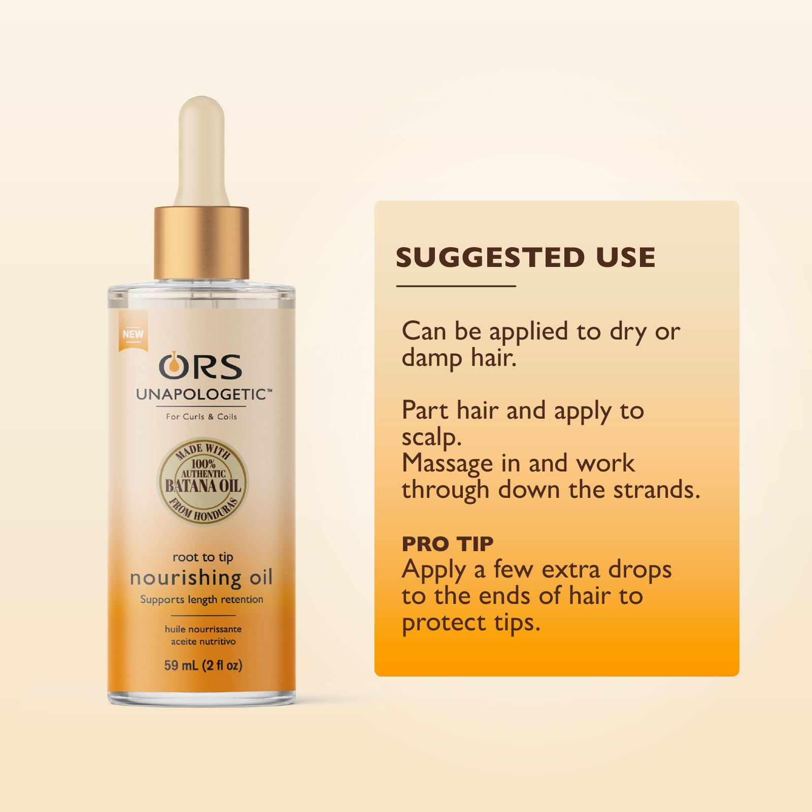 Unapologetic Root to Tip Nourishing Oil (2.0 oz)