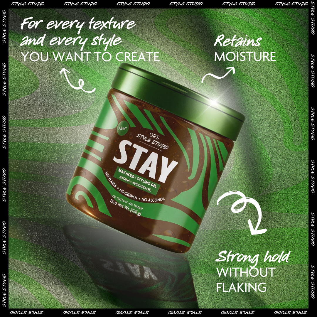ORS Style Studio Stay Max Hold Styling Gel (15.0 oz)