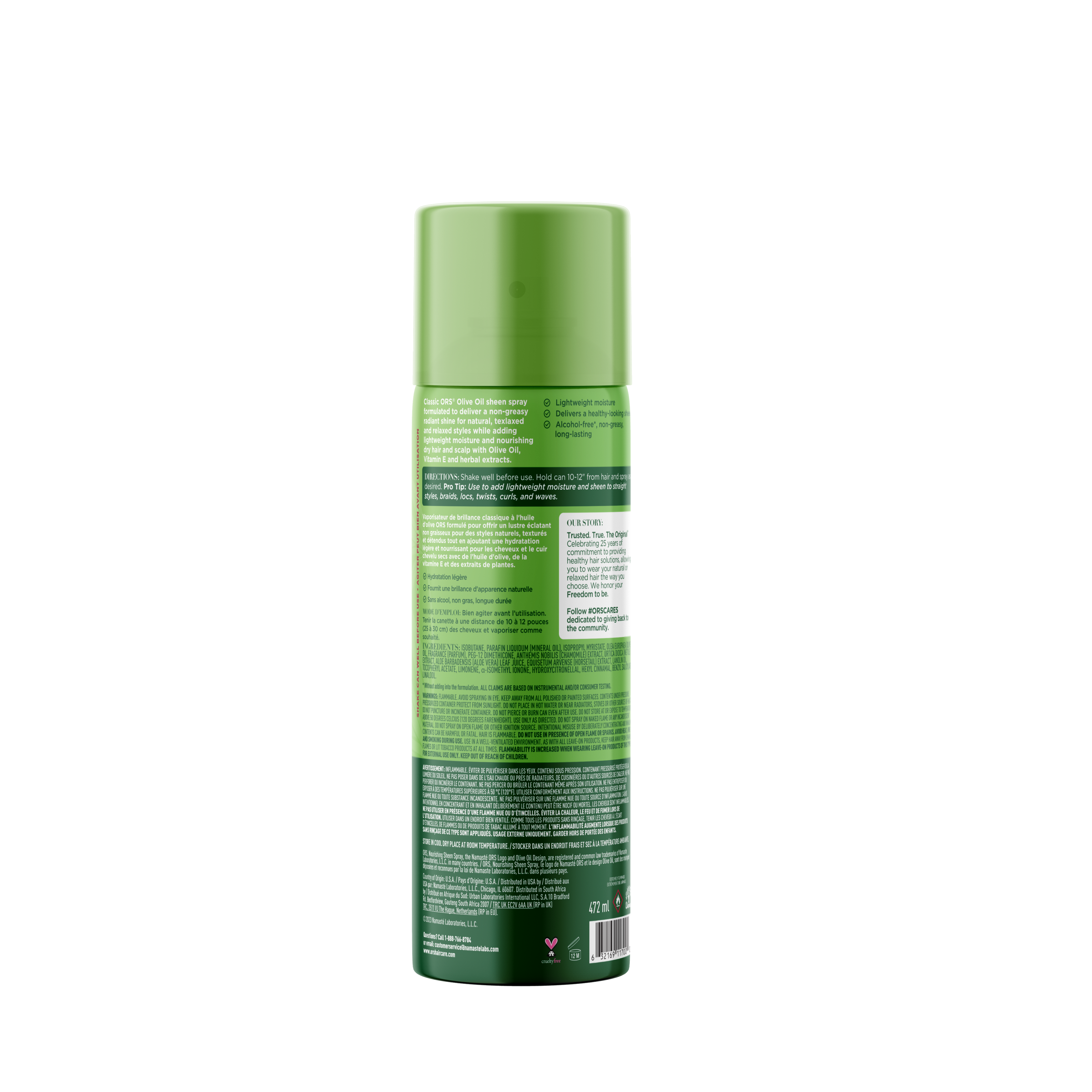 ORS Olive Oil Nourishing Sheen Spray Original Formula (10 oz)