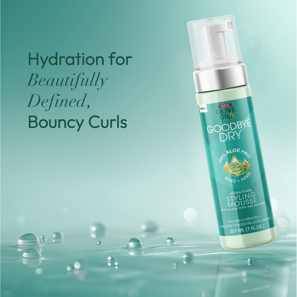 ORS Olive Oil Goodbye Dry Styling Mousse &amp; Holding Spray 2-Piece Set